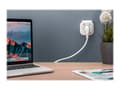 Miniatyrbilde 2 av 5: DIGITUS Professional DN-95400 - Overspenningsavleder - AC 230 V - 3500 watt - utgangskontakter: 1 - hvit