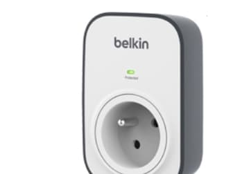 Belkin BSV103CA, 306 J, 1 AC-pistorasia(a), Tyyppi E, Musta, Valkoinen, 1 kpl
