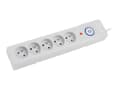 Pikkukuva 5 / 5: Armac Z5 - Ylijännitesuoja - AC 250 V - 2500 Watt - lähtöliittimet: 5 - 3 m kaapeli - harmaa