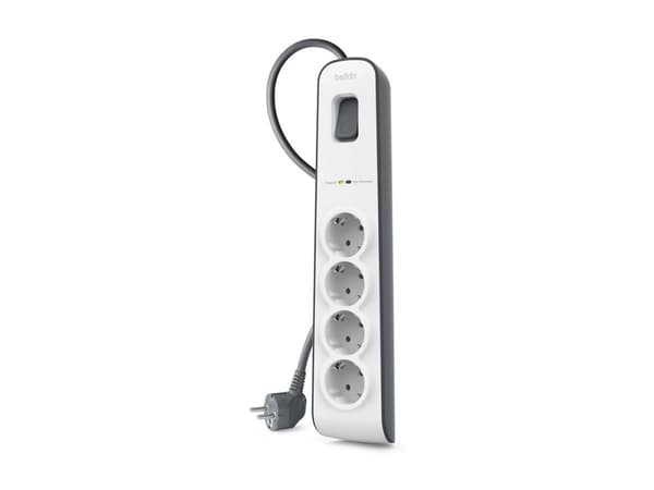 Belkin - Strømstødsbeskytter - output-stikforbindelser: 4 - Tyskland