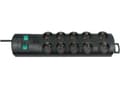 Pikkukuva 5 / 5: Brennenstuhl 1153304120, 10 AC-pistorasia(a), Musta, IP20, 2 m, 760 g, 500 mm