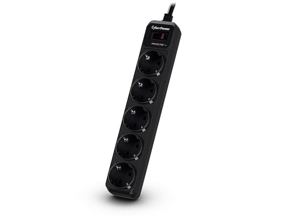 CyberPower Essential B0520SC0-DE - Overspenningsavleder - AC 200 - 250 V - utgangskontakter: 5