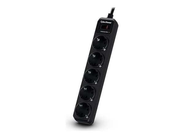 CyberPower Essential B0520SC0-DE - Overspenningsavleder - AC 200 - 250 V - utgangskontakter: 5