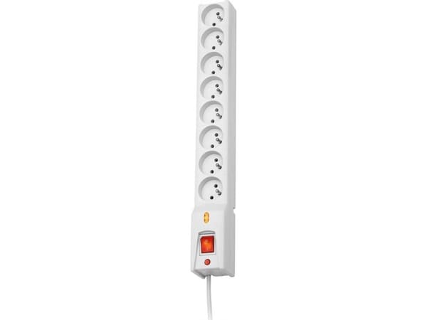LESTAR LX 810 G-A K.:SZ 1,5M, 303 J, 8 AC-pistorasia(a), Tyyppi E, 230 V, 50 Hz, 10 A