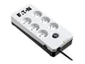 Miniatyrbilde 1 av 5: Eaton Protection Box - Overspenningsavleder - AC 220-250 V - 2500 watt - utgangskontakter: 6 - hvit