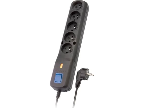 LESTAR LF-530WA 5+ 3L G-A K.:CZ 1,5M, 613 J, 5 AC-pistorasia(a), Tyyppi E, 230 V, 50 Hz, 10 A