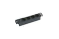 Miniatyrbilde 2 av 3: Triton RAB-PD-X91-C1 - Strømfordelingslist (kan monteres i rack) - AC 230 V - utgangskontakter: 4 - 10" - 2 m kabel - RAL 9005