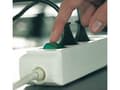 Miniatyrbilde 2 av 5: brennenstuhl Eco-Line - Flerkoplingslist - utgangskontakter: 3 - 1.5 m kabel - sølvgrå
