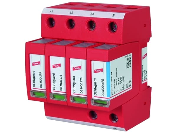DEHN DG M TT 275 FM 230 - 400V punainen jännitesuoja (952315)
