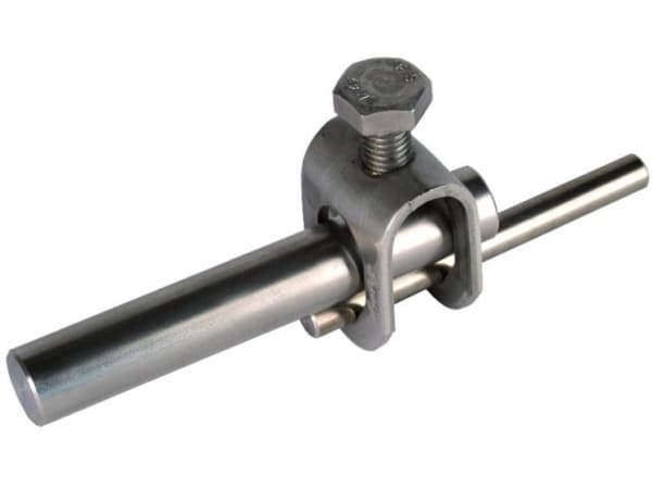 Dehn + Soehne stangklemme 380029 RUSTFRITT STÅL 8-10/16mm (380029)
