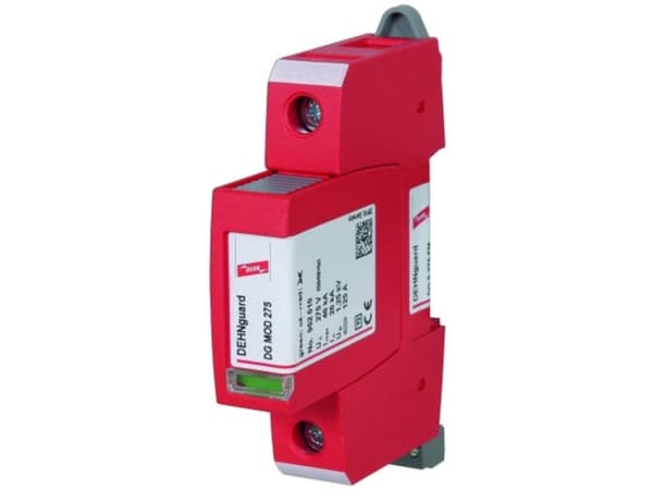 DEHN 952090 952090 DEHNguard S 275FM Överspänningsskydd Överspänningsskydd för: fördelningsskåp 40 kA 1 st