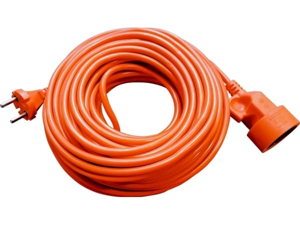 Plastrol garden extension cord 15m 2x1mm2 10A 2500W (W-98938)