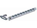 Miniatyrbilde 5 av 5: Online USV - Strømfordelingslist (kan monteres i rack) - inngang: IEC 60320 C20 - utgangskontakter: 9 (power CEE 7/7) - 1U - 19" - lysegrå, RAL 7035