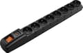 Miniatyrbilde 5 av 5: HSK DATA acar S8 FA RACK, 8 AC-utganger, 230 V, 50 Hz, 10 A, Sort, Plast