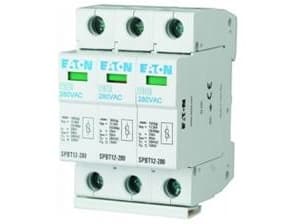 Eaton 158330 SPBT12-280/3 Overspændingsbeskyttelse afleder Overspændingsbeskyttelse til: Fordelerskab 1 stk
