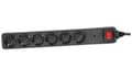 Miniatyrbilde 1 av 2: InLine 16461P, 6 AC-utganger, 230 V, 3500 W, 1,5 mm², Sort, Plast