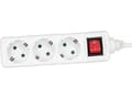 Miniatyrbilde 2 av 2: InLine 16431T, 3 AC-utganger, 230 V, 3500 W, 1,5 mm², Hvit, Plast