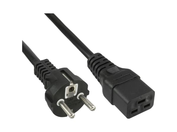 InLine 4043718232642, 5 m, CEE7/7, IEC C19, 250 V, 16 A