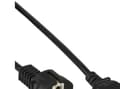 Miniatyrbilde 1 av 4: InLine 16656N, 1 m, CEE7/7, C5 kopling