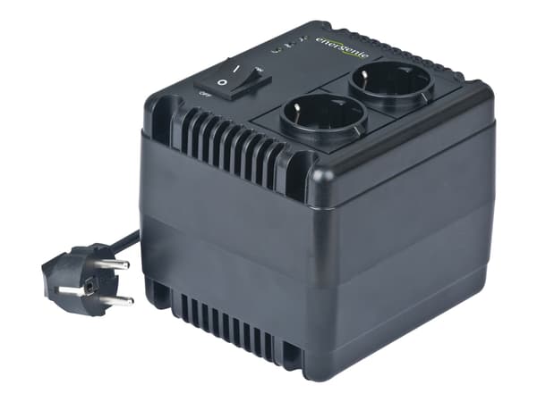 EnerGenie EG-AVR-1001 - Automaattinen virransäädin - 600 Watt - 1000 VA - Lähtöliittimet: 2