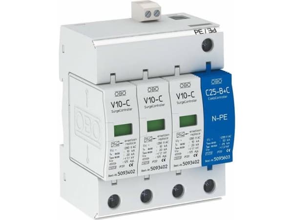 Transienttisuojaus V10 V10-C 3+NPE+FS