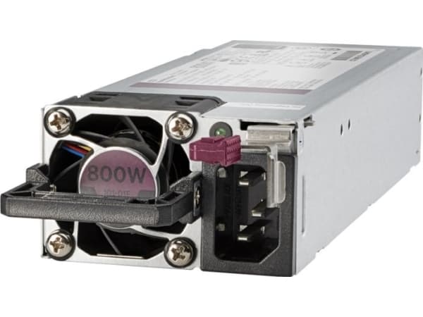 HPE - Virtalähde - pikapistoke/redundantti (plug-in-moduuli) - Flex Slot - 80 PLUS Titanium - AC 200-240 V - 800 Watt - 860 VA