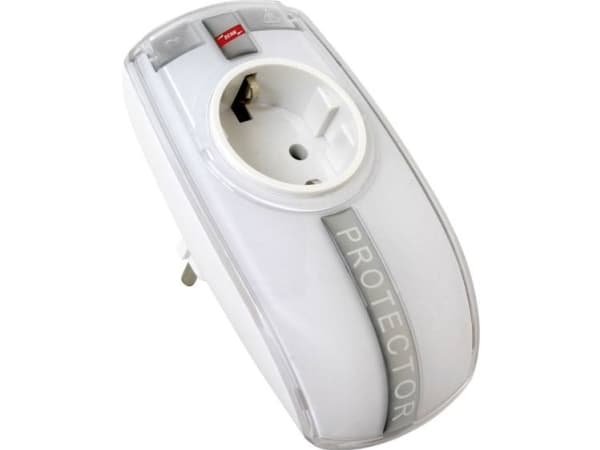 DEHN DPRO 230, 1 AC-utganger, 230 V, 50 - 60 Hz, 16 A, 5000 A, Hvit