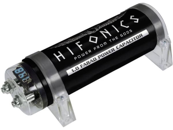 Hifonics HFC1000, Svart, 260 mm, 76 mm, 76 mm, 76 x 76 x 260 mm