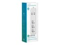 Miniatyrbild 3 av 5: Nedis Wi-Fi Smart Extension Socket - Smart kraftlist - AC 100-240 V - 3680 Watt - utgångskontakter: 3 (4 x USB, 3 x strömtyp F) - 1.8 m sladd - vit