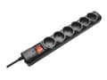 Miniatyrbilde 2 av 5: Trust Surge Guard - Strømstødsbeskytter - output-stikforbindelser: 6 - 1,8 m ledning