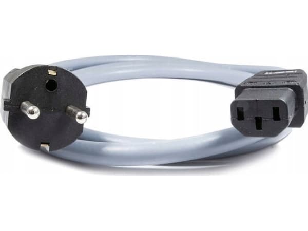 Melodika Melodika MDP25G strømkabel Strømkabel med jording (nett) 3x2,5mm2 (Schuko-IEC C13) Gunmetal - 2,5m