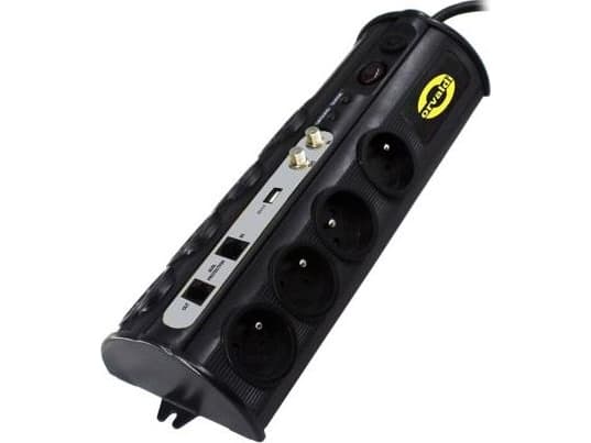 Overspændingsstrømsbånd ORVALDI ORV-8PL HOME USB 3.0