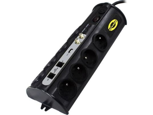 Overspændingsstrømsbånd ORVALDI ORV-8PL HOME USB 3.0