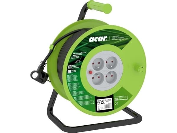 Acar EXTENSION COOLED ACAR PZ-4Z/OT H05VV-F 3Gx1.5 30M WITH PIN BLACK PROTECTION