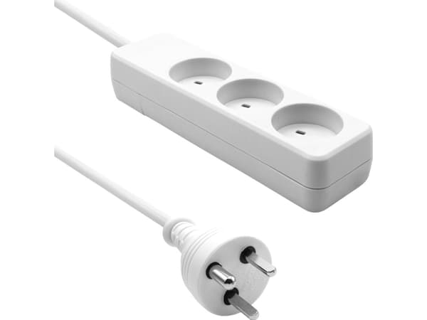 Linjahuolto ProXtend Danish IT Power Strip 3 säiettä 3 pituus 4 m korkeus (KIT3-KIT04W)
