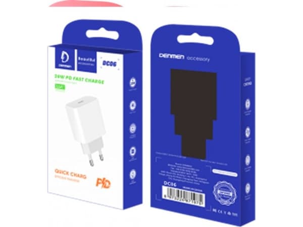 Lader Denmen DC06 1x USB-C 3,6 A (29378)
