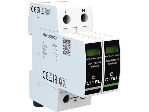 Citel 821730242 DAC1-13VGS-11-275 Yhdistelmäsuoja Ylijännitesuojaus: jakokaappiin 25 kA 1 kpl