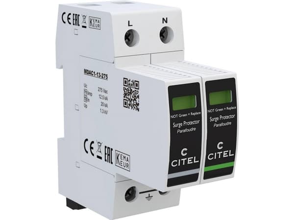 Citel 821710242 DAC1-13S-11-275 Yhdistelmäsuoja Ylijännitesuojaus: jakokaappiin 25 kA 1 kpl 1 kpl