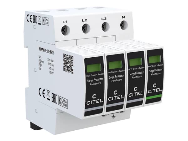 Citel 821710244 DAC1-13S-31-275 Kombi-afleder Overspændingsbeskyttelse til: Fordelerskab 50 kA 1 stk