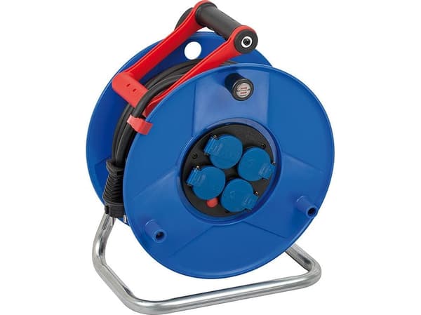Brennenstuhl IP44 spole skjøtekabel 25m 3x1,5 tysk oljebestandig GARANT 290 H05RR-F 3x1,5