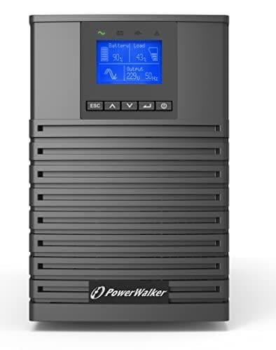 BlueWalker PowerWalker VFI 1500 ICT IoT - UPS - 1500 Watt - 1500 VA 9 Ah - Ethernet, RS-232, USB - Udgangsporte: 4 (10122193)