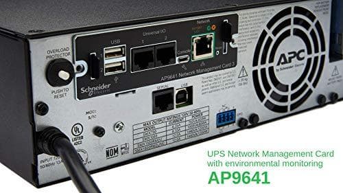 APC AP9641 Smart-UPS nätverkshanteringskort (gen3) med miljöövervakning