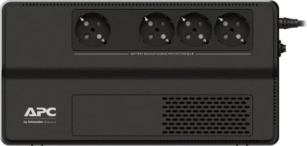 APC BV500I-GR uninterruptible power supply (UPS) Line-Interactive 0,5 kVA 300 W 4 AC-udtag(er) Sort