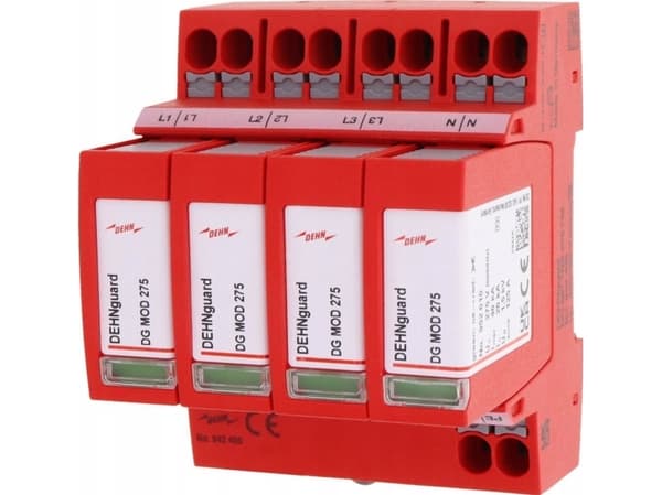 Dehn 942400 DG MP TNS 275 Ylijännitesuoja tyyppi 2 DEHNguard MP (942400)