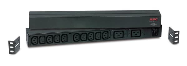 APC Rack PDU, Basic, 0U/1U, 16A, 230V, (10x) C13 (2x) C19, C20 stik
