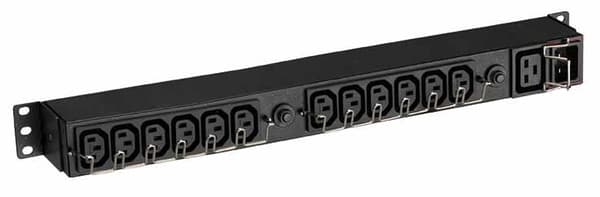 Eaton EFLX12I strømfordeling 1U Sort 13 AC stikkontakt(er) Sort
