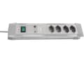 Miniatyrbilde 2 av 2: Brennenstuhl 1155552374, 4 AC-utganger, 250 V, 30 A, Grå, 1,8 m