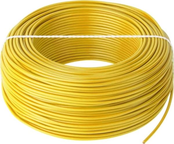 Elektrokabel Kabelis lgy 1x1,5 h07v-k, geltonas