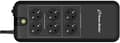 Miniatyrbillede 3 af 3: Bluewalker PowerWalker VFD 600 APFC - UPS - AC 220/230/240 V - 300 Watt - 600 VA 5 Ah - udgangsstik: 6 - sorte (10120410)