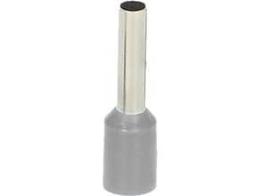 Orno Isolert hylse, maks tverrsnitt 2,5mm?, lengde kobberhylse 8mm, Blister à 25 stk.